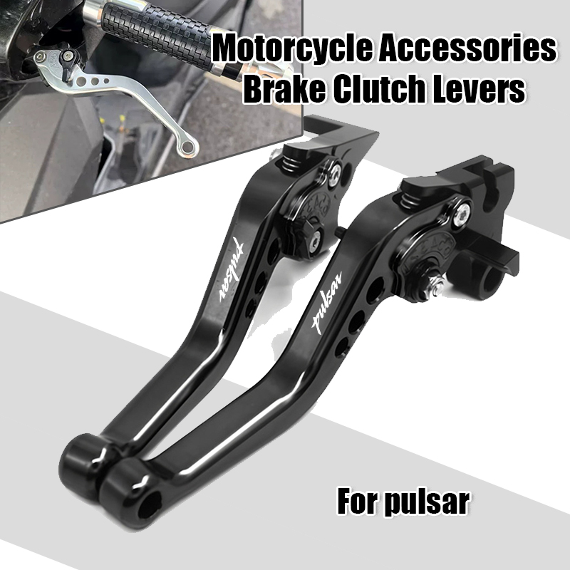 Cnc Aluminum Adjustable Brake Clutch Levers - For Bajaj Pulsar 200 NS/200 RS/200