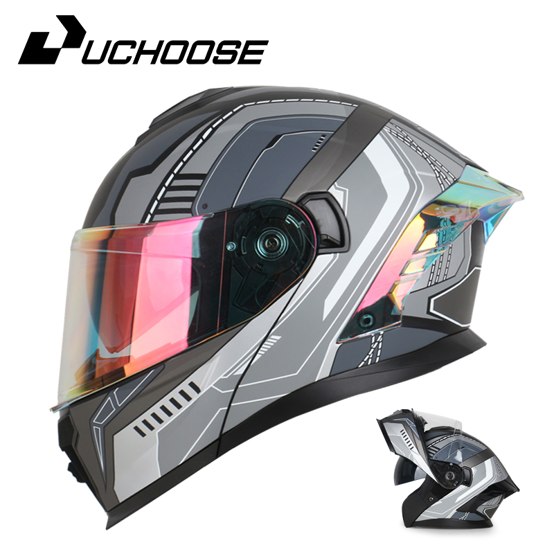 Uchoose modular motorcycle hel - Full Face Motorcycle Helmet With Bluetooth 评论和价格