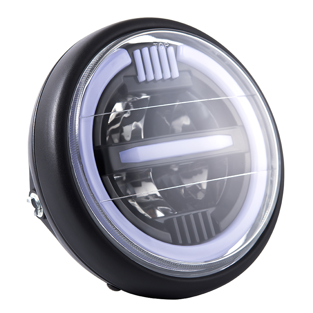 Universal Motorcycle Headlight - Universal Motorcycle Led Headlight Projector 评论和价格