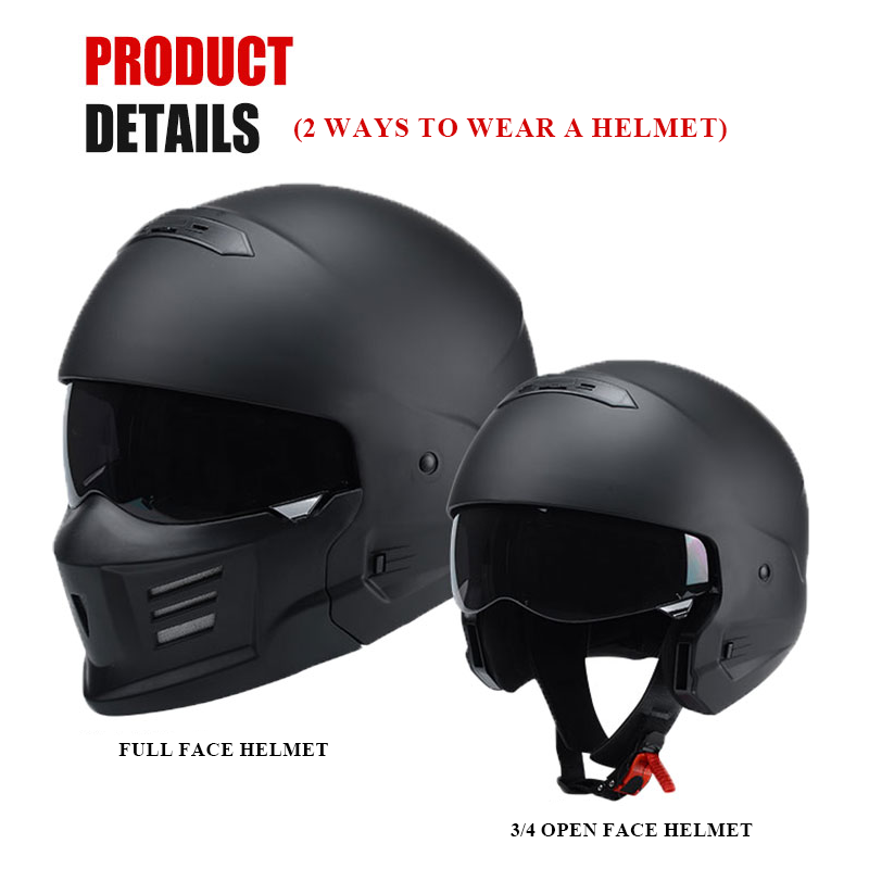 Scorpion Full Face Helmet ABS  - Full Face Motorcycle Helmet With Bluetooth 评论和价格