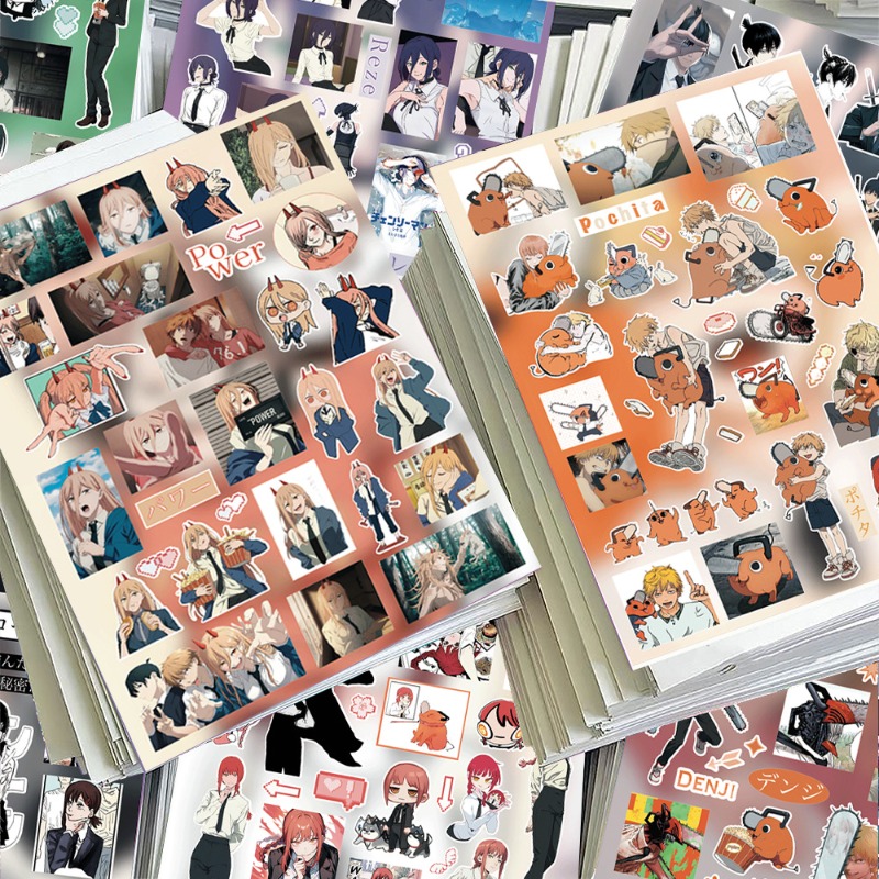 Chainsaw Man 8pcs Sticker High - Atv Parts 评论和价格