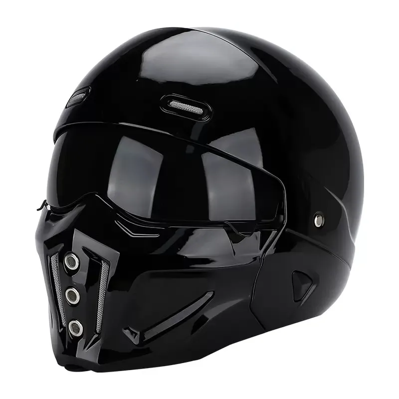 2026 New Scorpion Casco Retro  - Full Face Motorcycle Helmet With Bluetooth 评论和价格