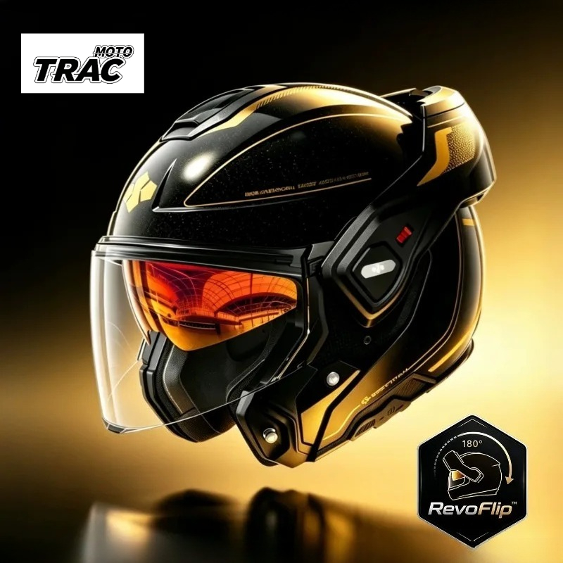 180° Rear‑Rotating Modular Mot - Modular Flip Up Motorcycle Helmet Dot Approved 评论和价格