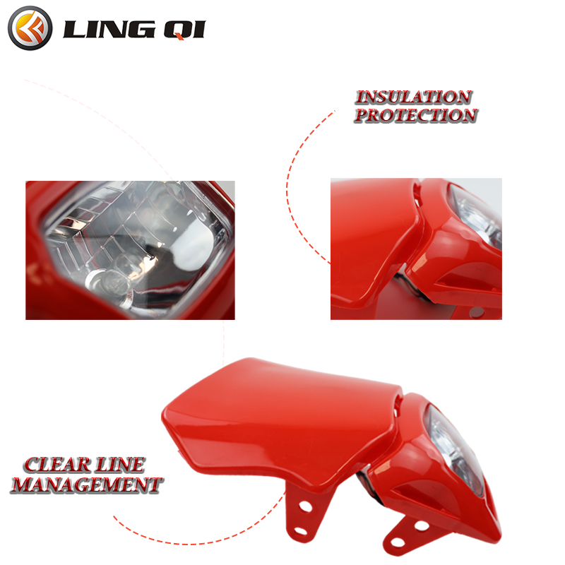 LINGQI 12V 35W LED Headlight P - Universal Motorcycle Led Headlight Projector 评论和价格